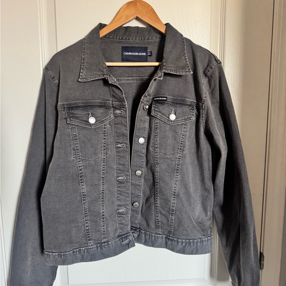 Calvin Klein Jeans Charcoal Denim Jacket